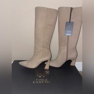 Vince Camuto knee high boots NEVER WORN